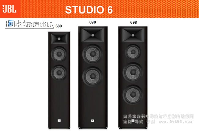 JBL Studio6ϵ JBL Studio680 JBL Studio690JBL Studio698 