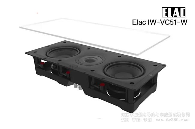 Elac IW-VC51-W p5.25Ӣ緽Ƕ